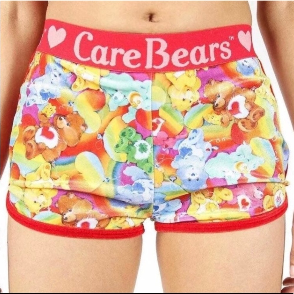 SALE ❌ Iron Fist Rainbow Care Bare Lots a Rainbow Multicolor Shorts NEW